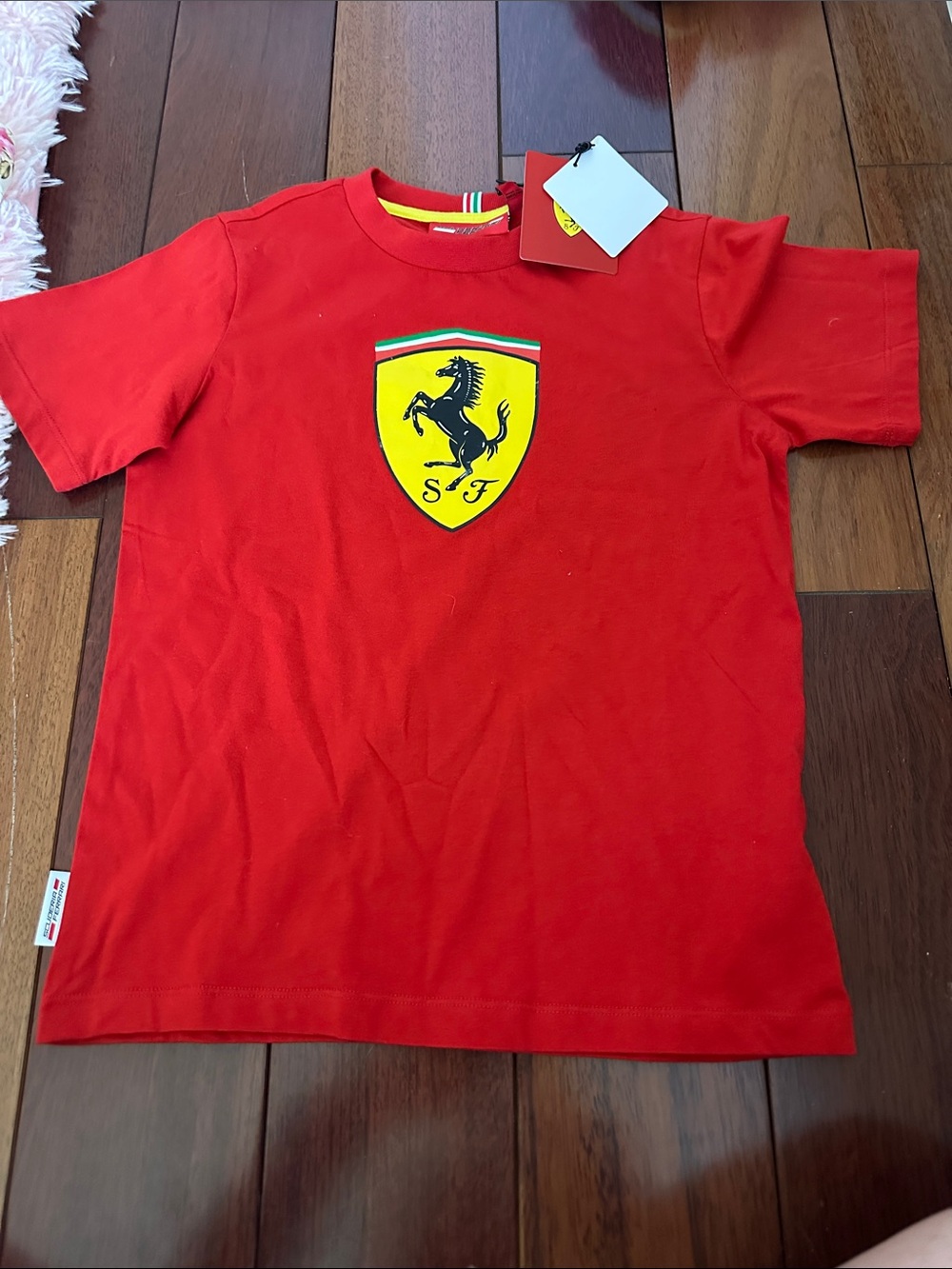 Boys Ferrari shirt
